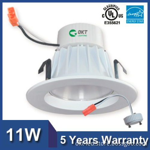 OKT UL Energy Star Listed 4inch 9W Dimmable led ceilling downlight